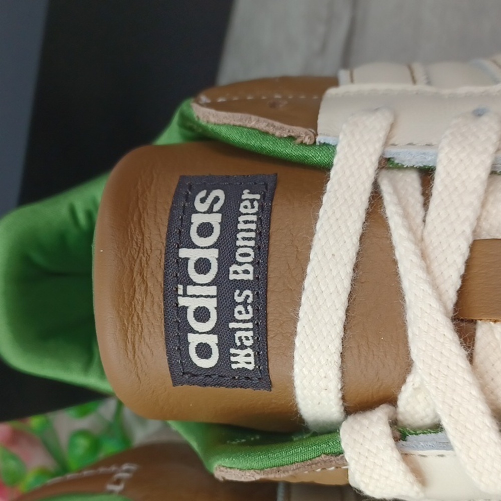 Adidas Men's Cream and Brown Sneakers - Picture 5 of 11